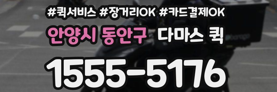 안양시 동안구 다마스 퀵