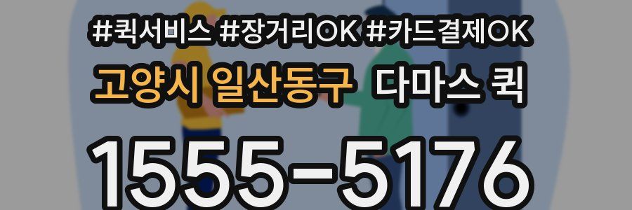 고양시 일산동구 다마스 퀵