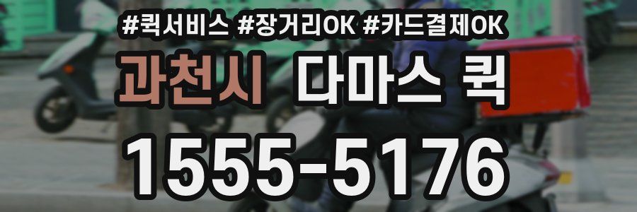 과천시 다마스 퀵