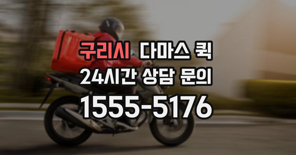 구리시 다마스 퀵
