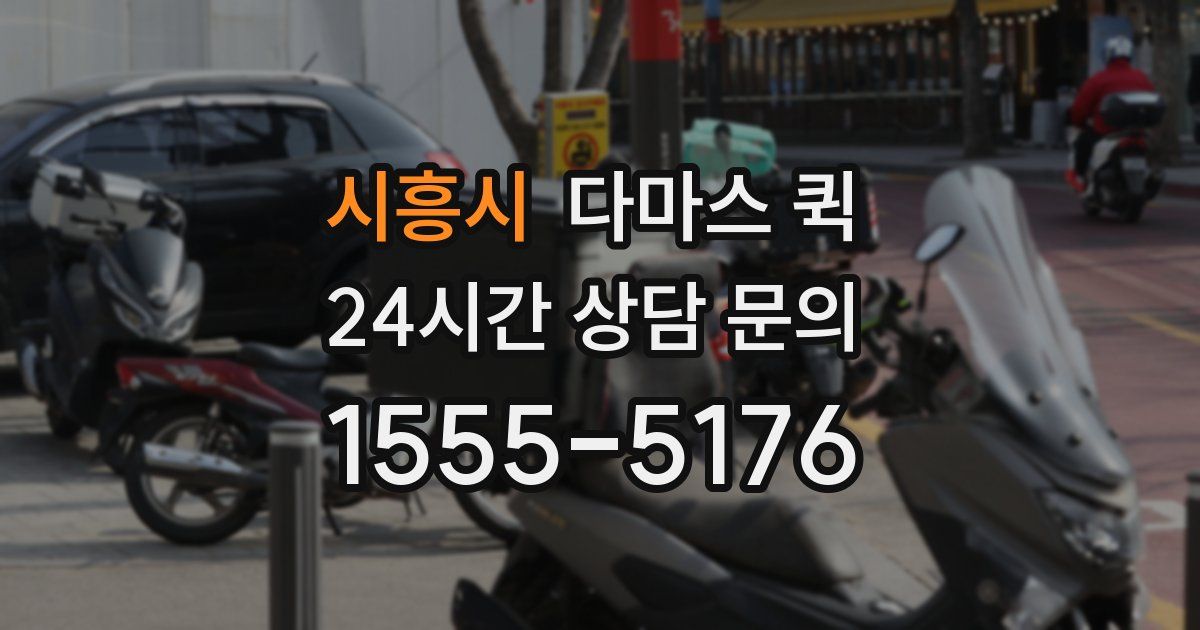 시흥시 다마스 퀵