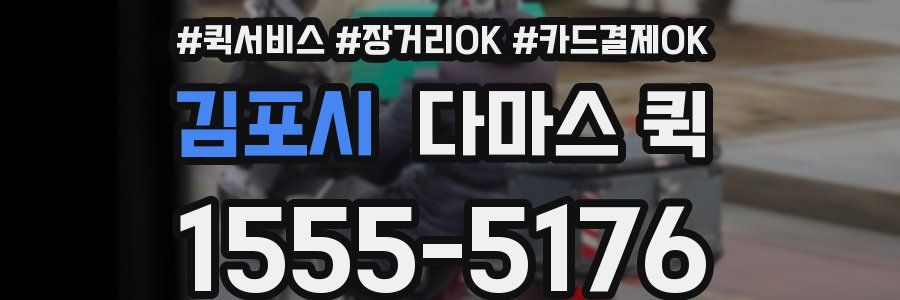 김포시 다마스 퀵