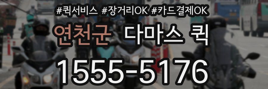 연천군 다마스 퀵