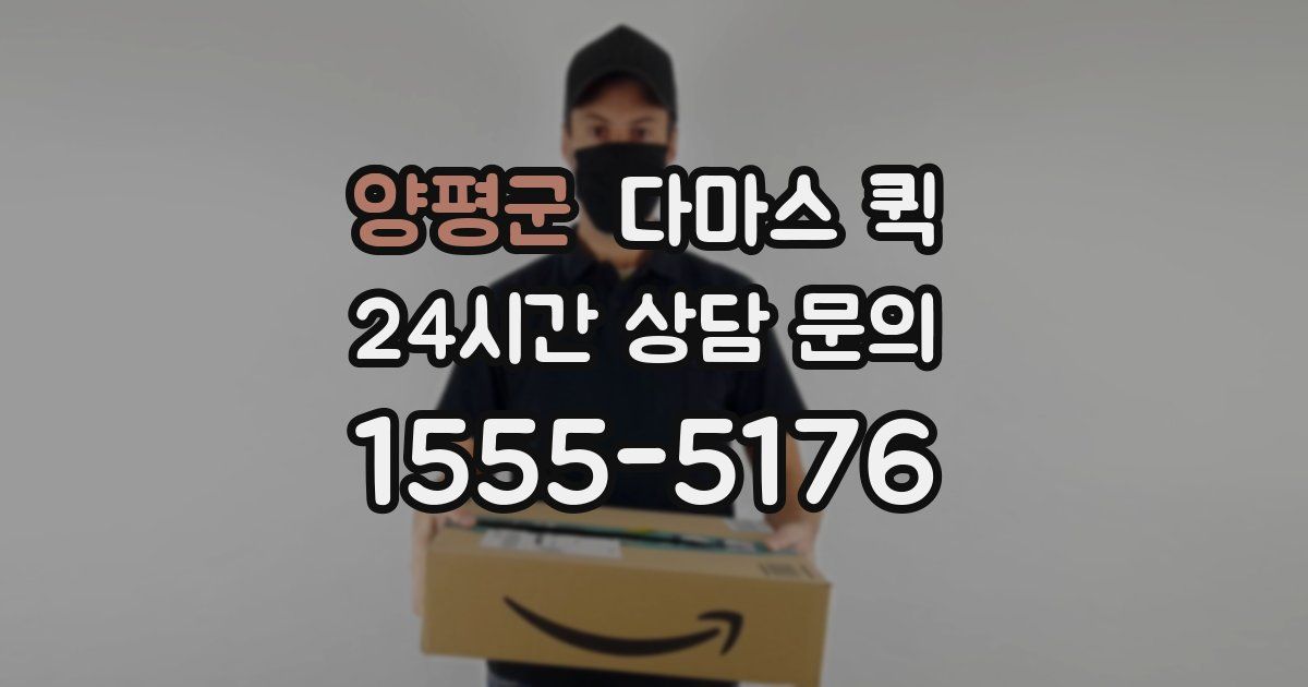 양평군 다마스 퀵