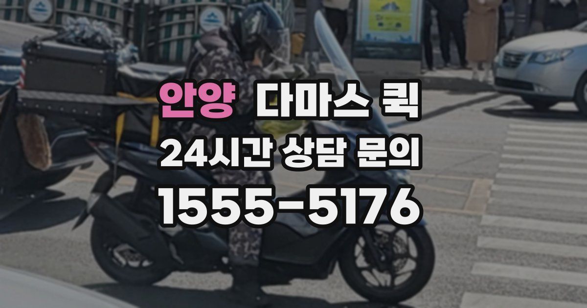 안양 다마스 퀵