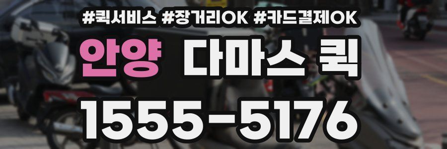 안양 다마스 퀵