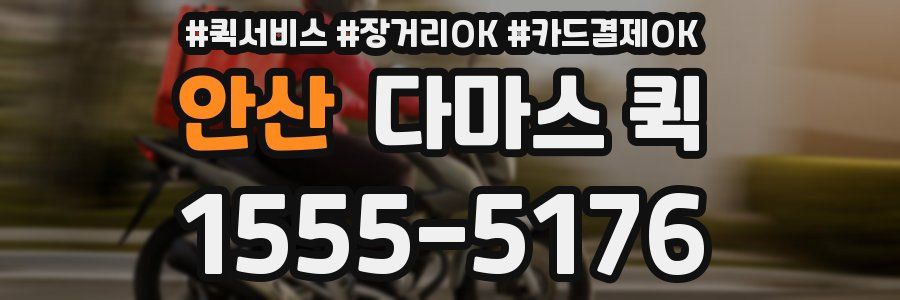 안산 다마스 퀵