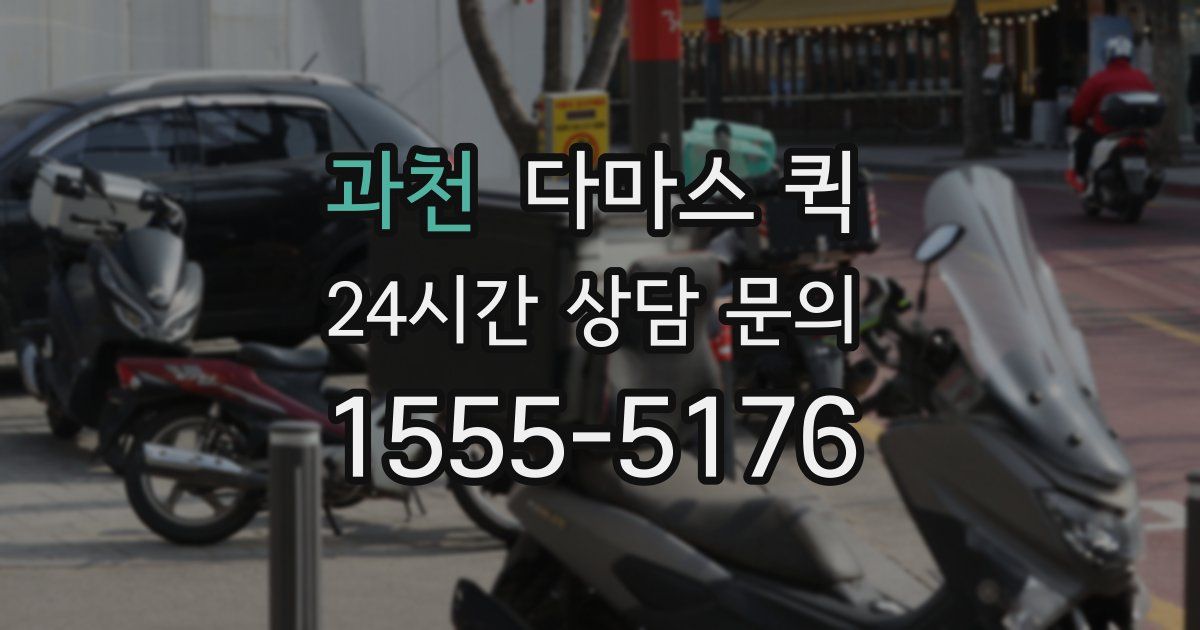 과천 다마스 퀵