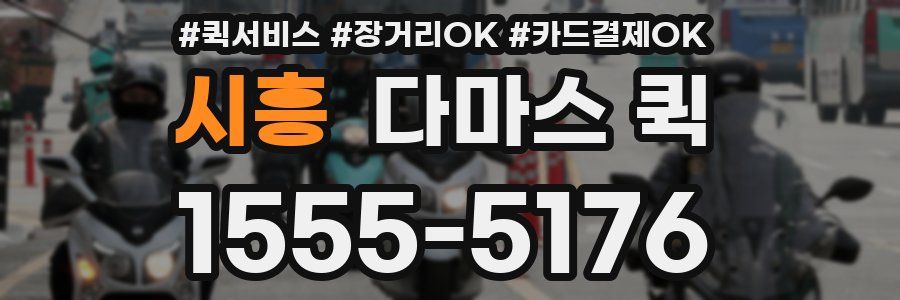 시흥 다마스 퀵
