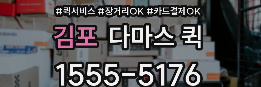 김포 다마스 퀵