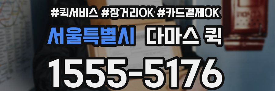 서울특별시 다마스 퀵