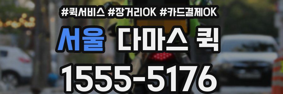 서울 다마스 퀵