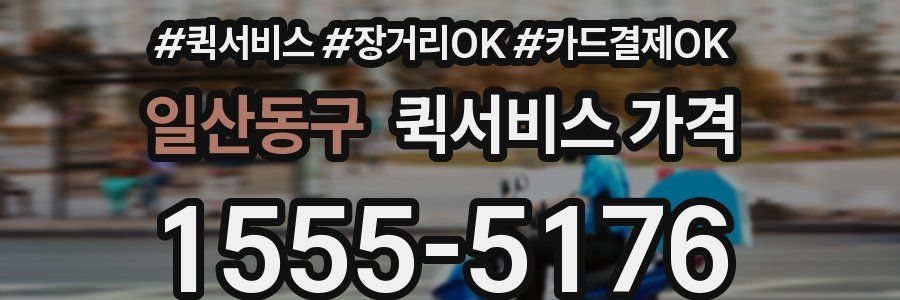 일산동구 퀵서비스 가격