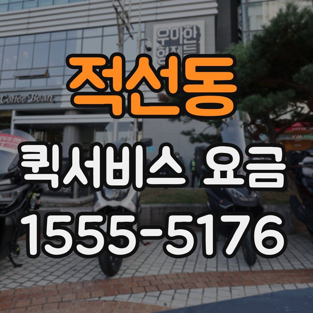 적선동 퀵서비스 요금 안내와 예약 전 준비 사항