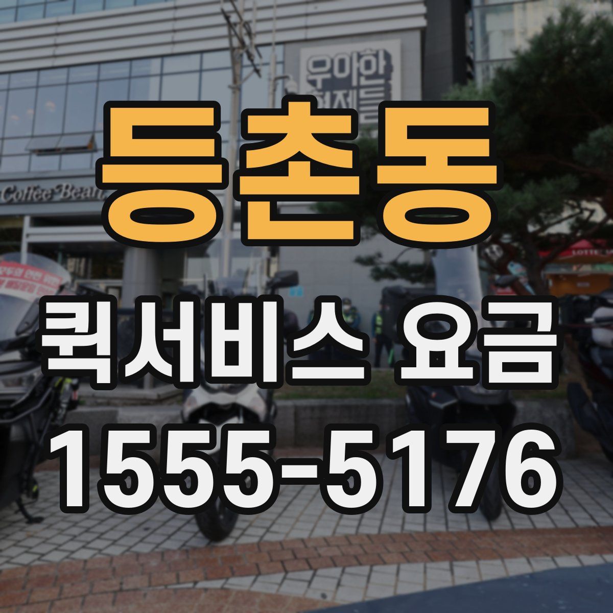 등촌동 퀵서비스 요금