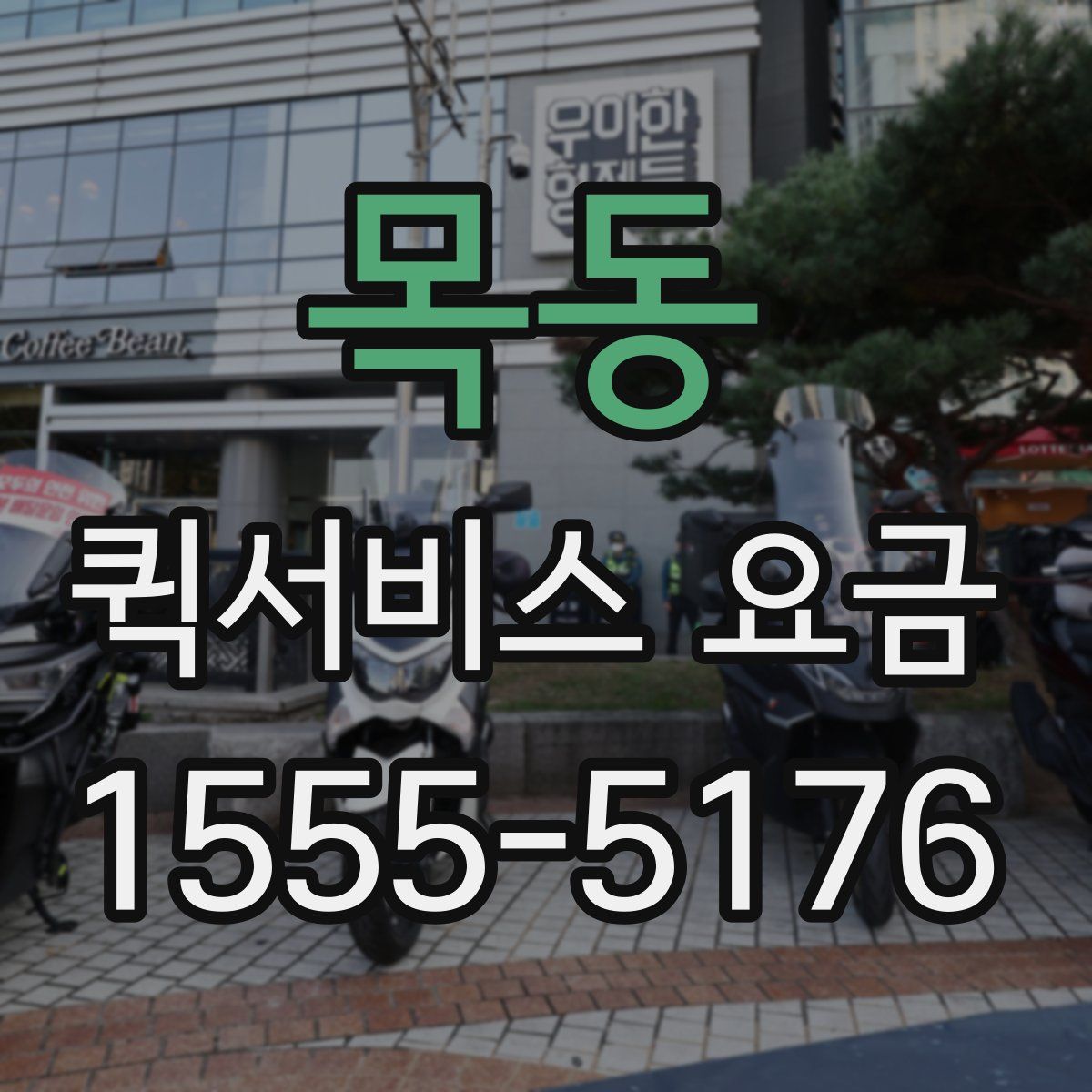 목동 퀵서비스 요금