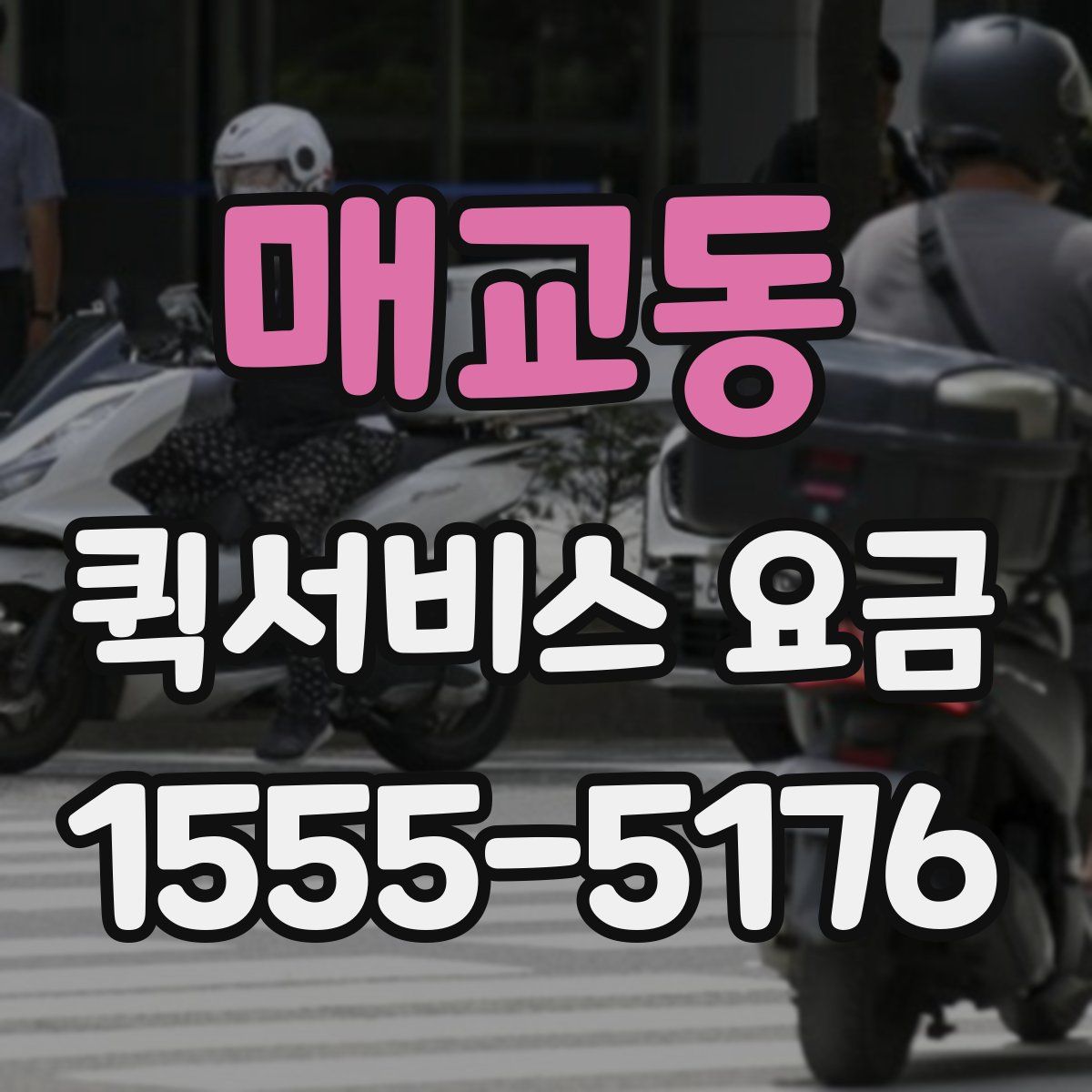 매교동 퀵서비스 요금