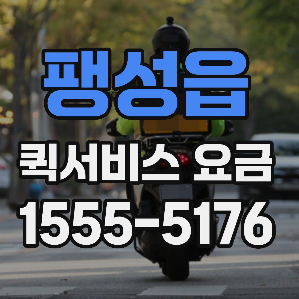 팽성읍 퀵서비스 요금