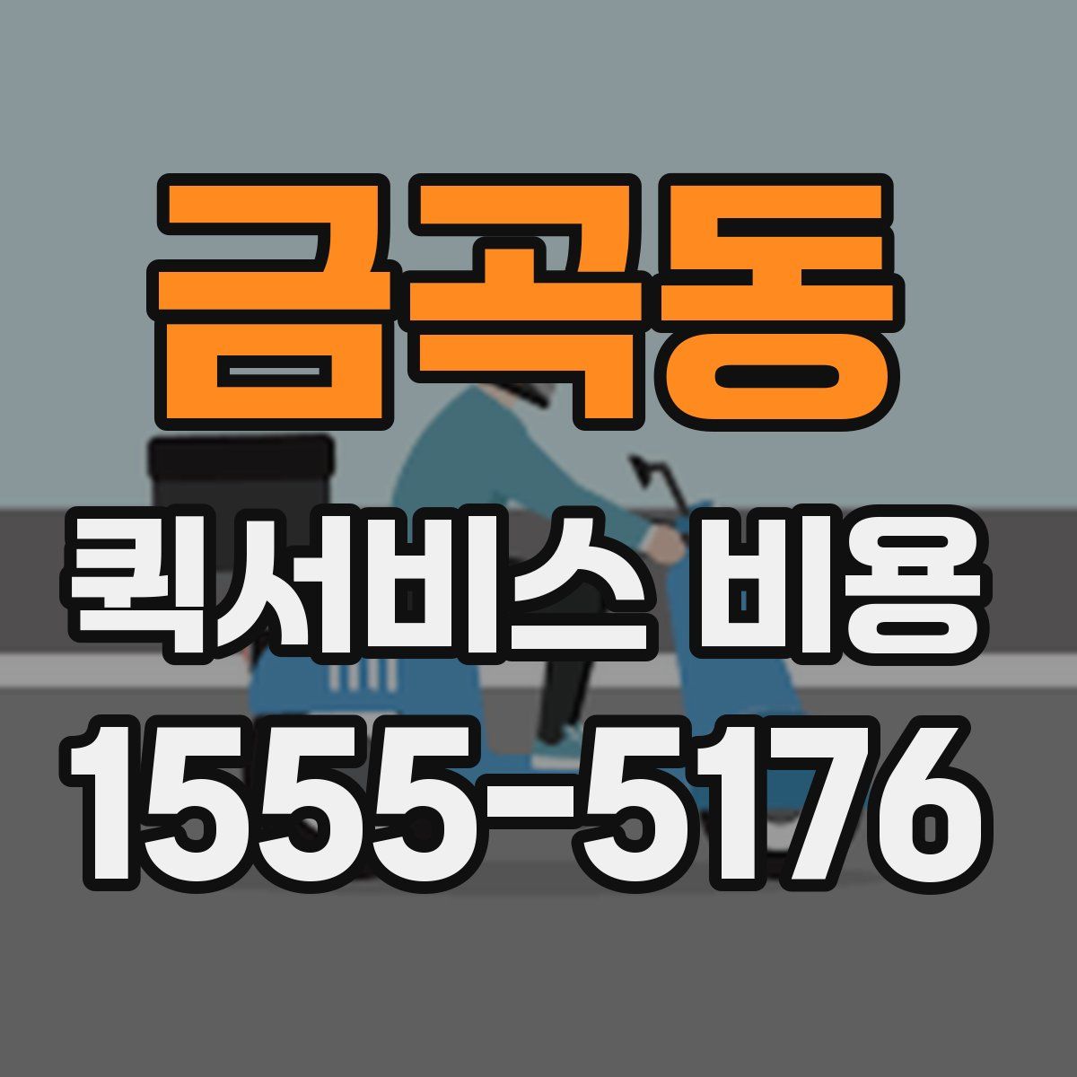 금곡동 퀵서비스 비용