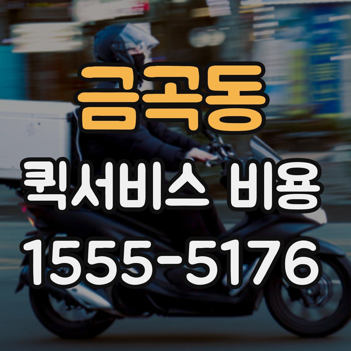 금곡동 퀵서비스 비용