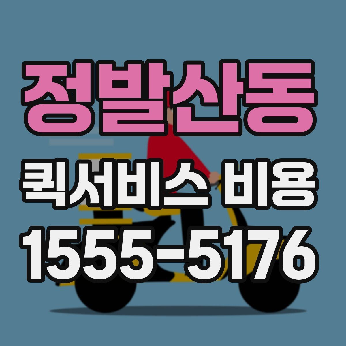 정발산동 퀵서비스 비용 확인 전 알아둘 안내 기준