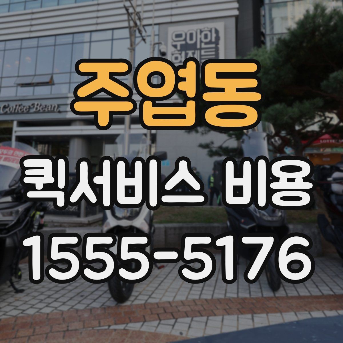 주엽동 퀵서비스 비용 예산 잡을 때 참고할 부분