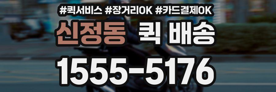 신정동 퀵 배송