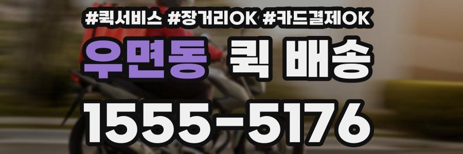 우면동 퀵 배송