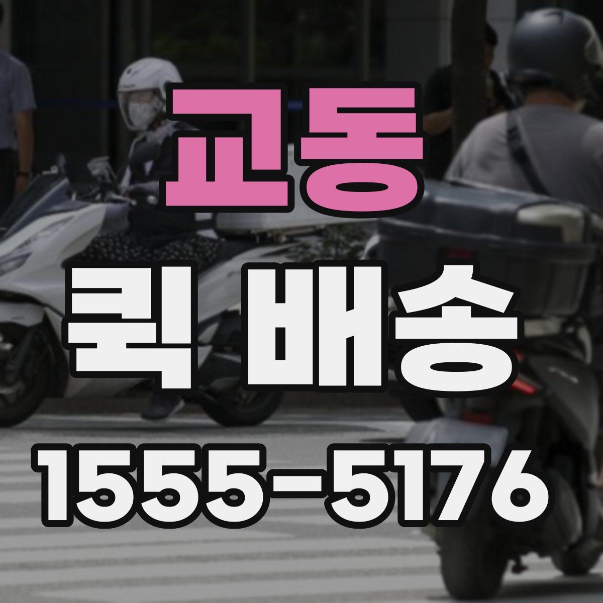 교동 퀵 배송