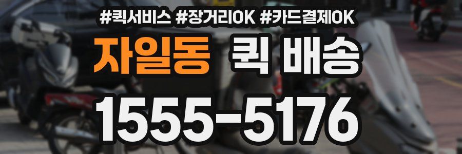 자일동 퀵 배송