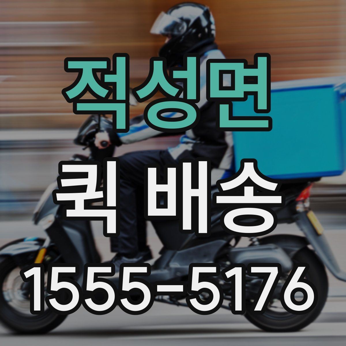 적성면 퀵 배송 업체별 서비스 범위 차이
