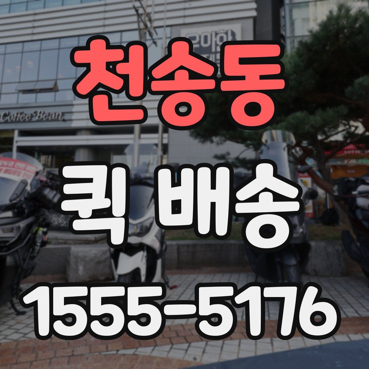 천송동 퀵 배송