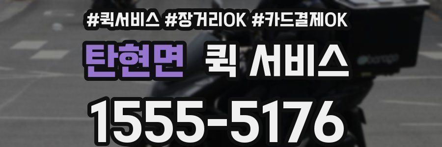 탄현면 퀵 서비스