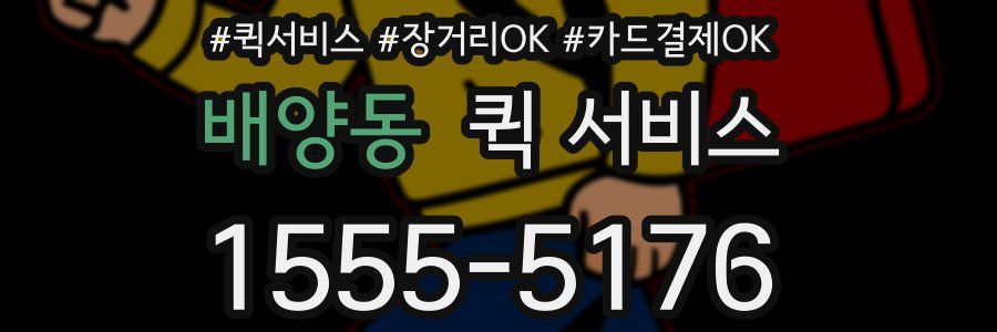 배양동 퀵 서비스
