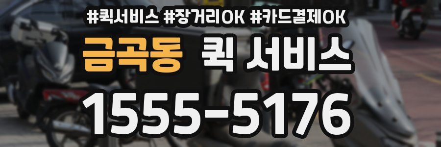 금곡동 퀵 서비스