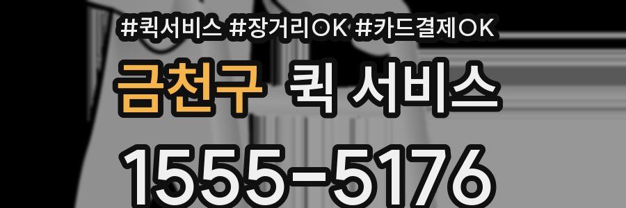 금천구 퀵 서비스