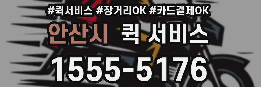 안산시 퀵 서비스