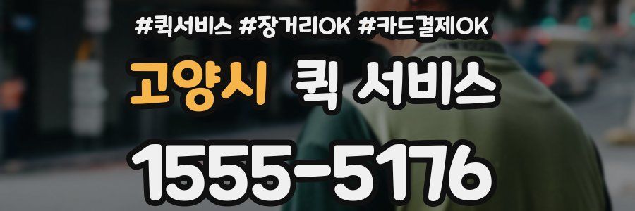 고양시 퀵 서비스