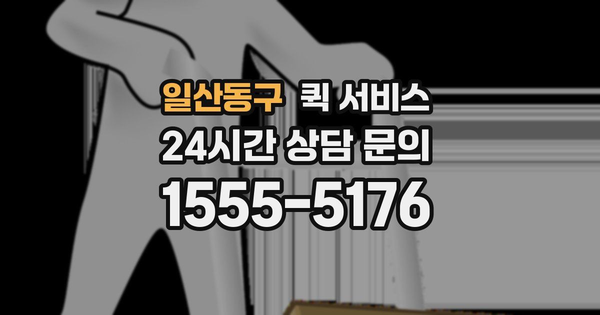 일산동구 퀵 서비스