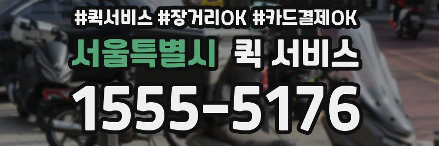 서울특별시 퀵 서비스