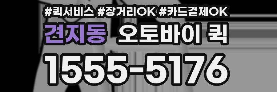 견지동 오토바이 퀵