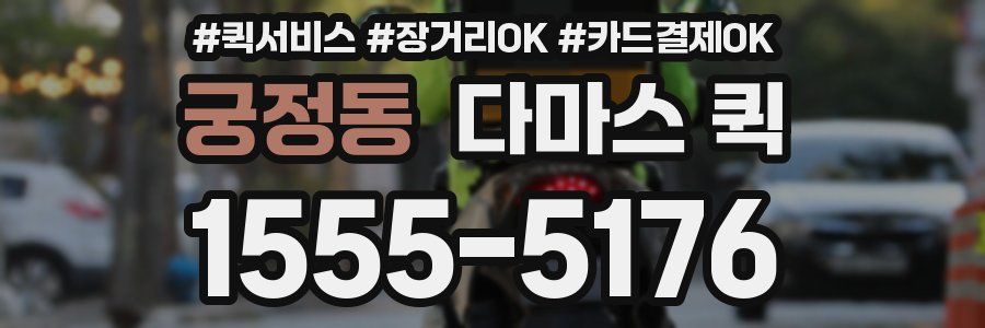 궁정동 다마스 퀵