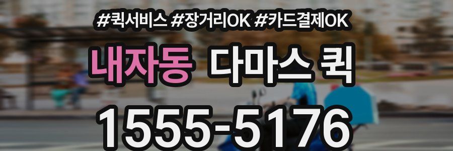 내자동 다마스 퀵