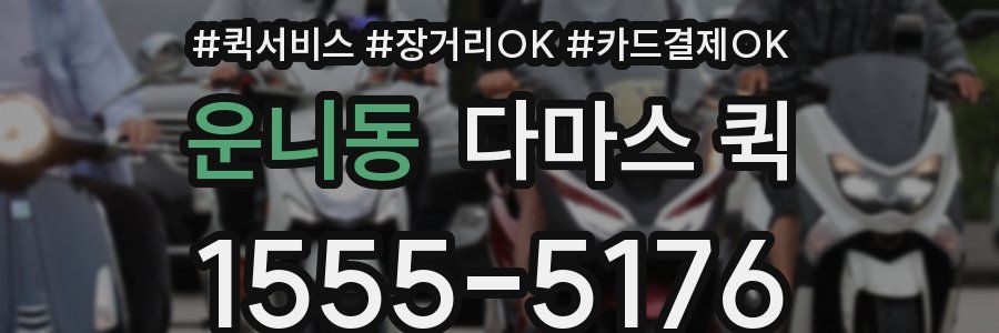 운니동 다마스 퀵
