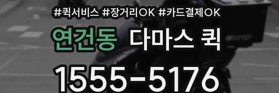 연건동 다마스 퀵
