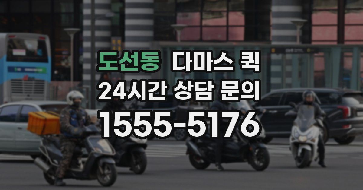 도선동 다마스 퀵