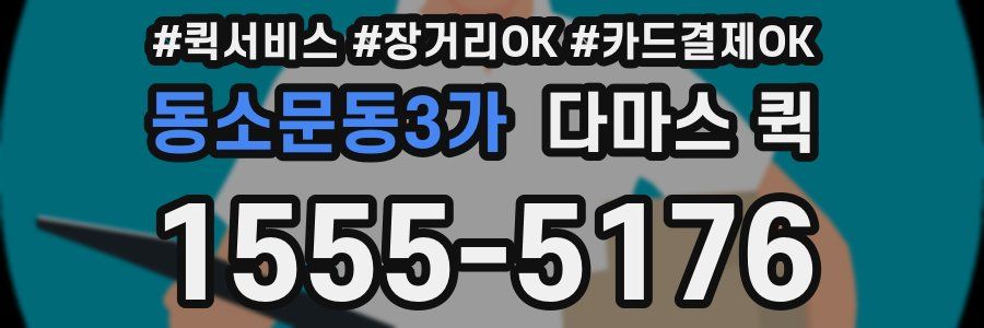 동소문동3가 다마스 퀵