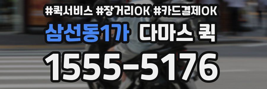 삼선동1가 다마스 퀵