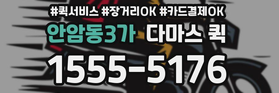 안암동3가 다마스 퀵