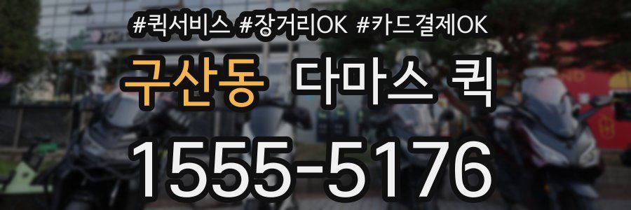 구산동 다마스 퀵